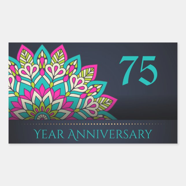 sello para sobres de 75 años (Anverso)