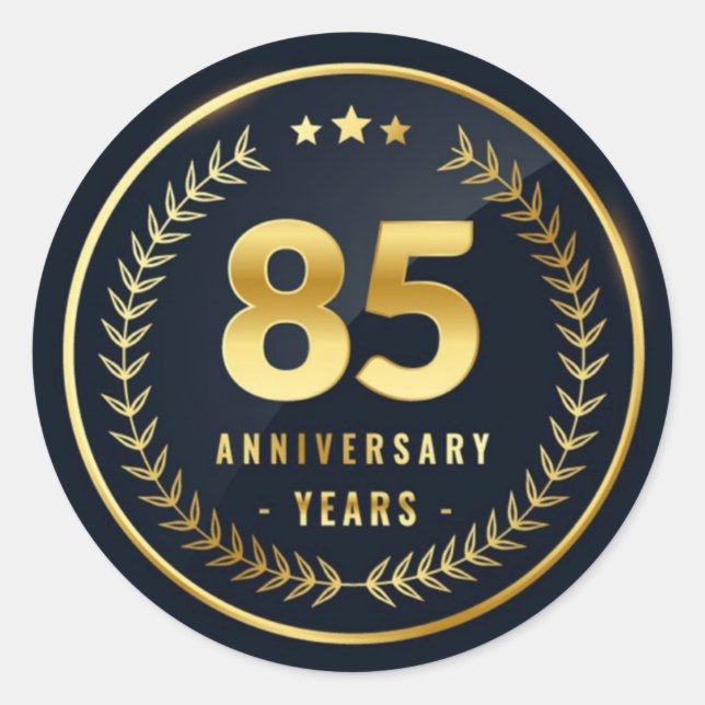 sello para sobres de 85 años (Anverso)