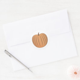 Sello para sobres de Caída de Calabaza Antiguo Nar