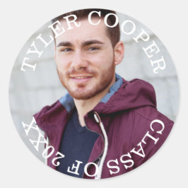 Sello para sobres de clase de Graduación en Círcul