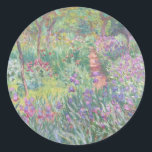 SELLO PARA SOBRES DE CLAUDE MONET "EL JARDÍN DEL A<br><div class="desc">CLAUDE MONET "EL JARDÍN DE LOS ARTISTAS" PEGATINA DE LA RONDA DEL SELLO PARA SOBRES</div>