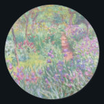 SELLO PARA SOBRES DE CLAUDE MONET "EL JARDÍN DEL A<br><div class="desc">CLAUDE MONET "EL JARDÍN DE LOS ARTISTAS" PEGATINA DE LA RONDA DEL SELLO PARA SOBRES</div>