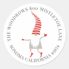 Sello para sobres de dirección de devolución de Na