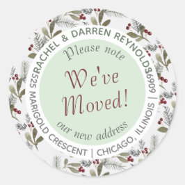 Sello para sobres de direcciones movidas en invier