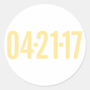 Sello para sobres de fecha