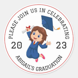 Sello para sobres de graduación