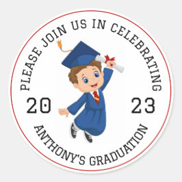 Sello para sobres de graduación