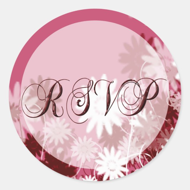 Sello para sobres de invitación a la ceremonia RSV (Anverso)