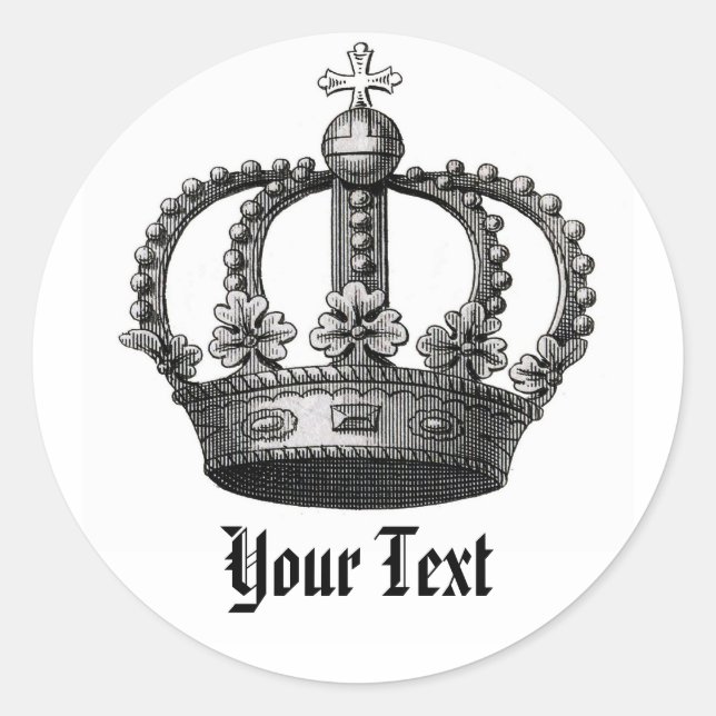 Sello para sobres de la Corona (Anverso)