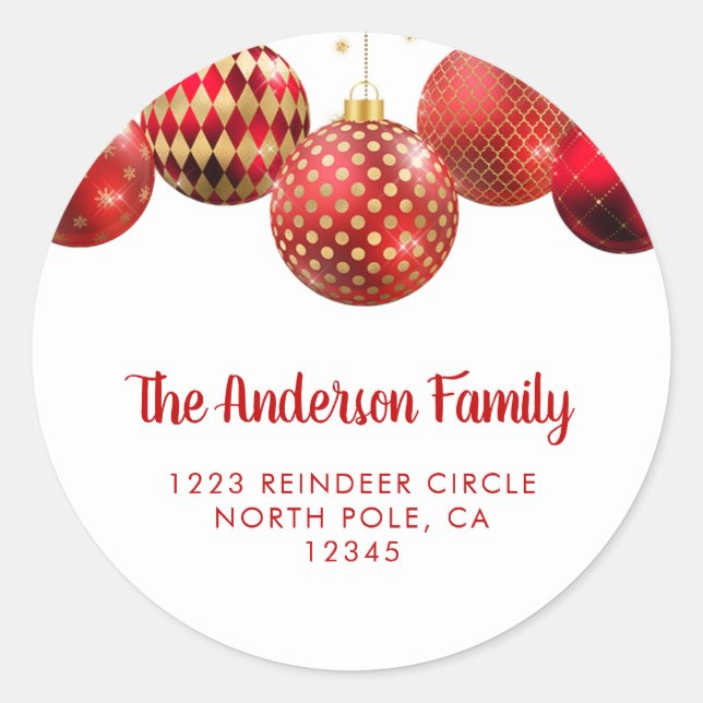 Sello para sobres de la dirección de devolución de (Anverso)