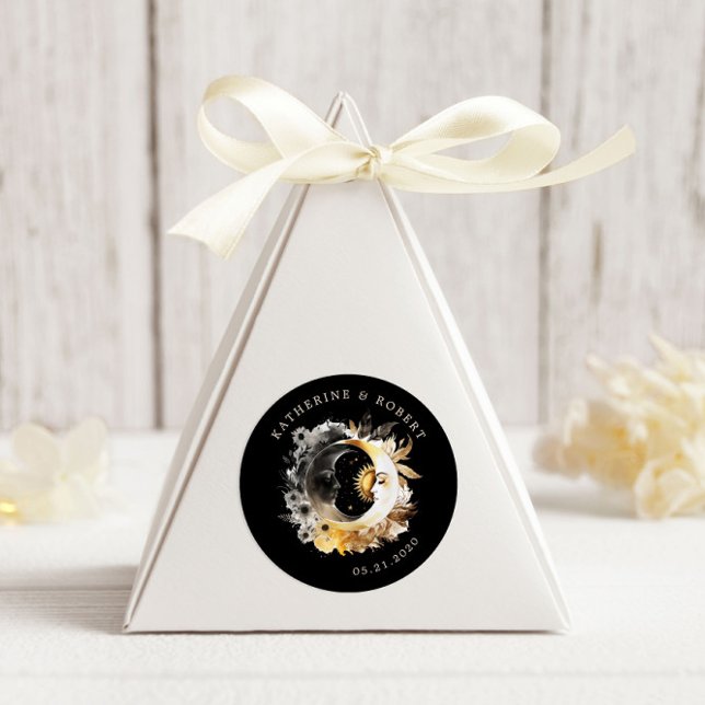 Sello para sobres de la luna de oro negro celestia (Subido por el creador)