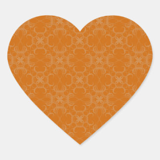 Sello para sobres de patrón de Naranja claro de co