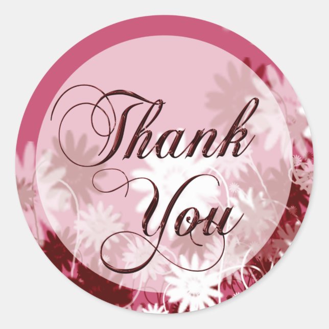 Sello para sobres de reconocimiento de agradecimie (Anverso)