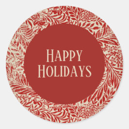 Sello para sobres de tarjetas de vacaciones de épo