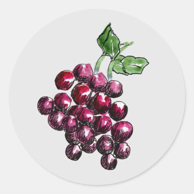 Sello para sobres de uvas de viña de captación cap (Anverso)