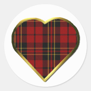 Sello para sobres del corazón de Clan Brodie