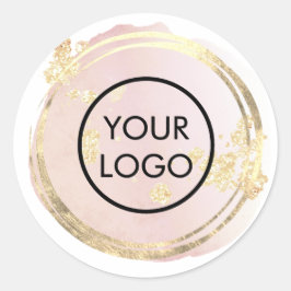 sello para sobres elegante de su logotipo