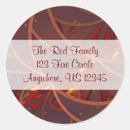 Sello para sobres Fire Moon