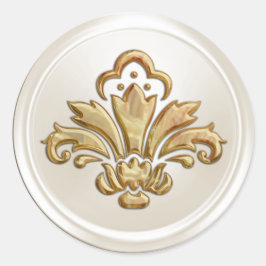 Sello para sobres Fleur de Lis