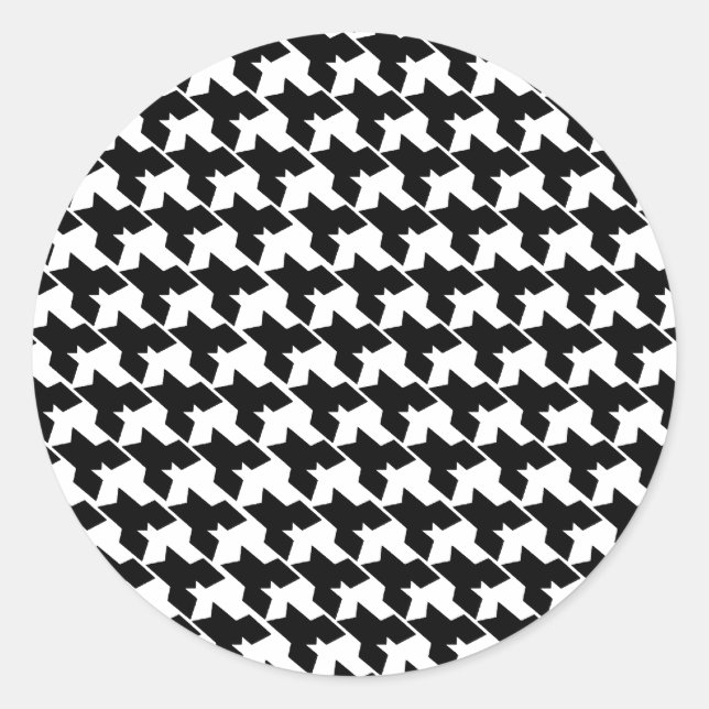 Sello para sobres Houndstoth (Anverso)