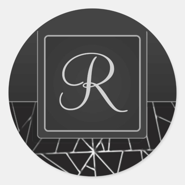 Sello para sobres inicial con pestañas (Anverso)