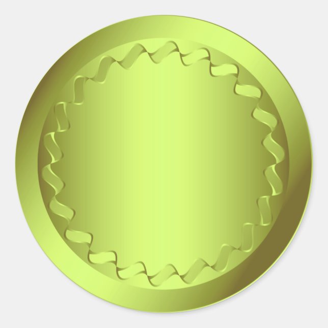 Sello para sobres Lime Green (Anverso)