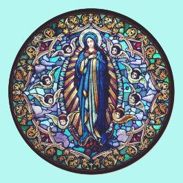 Sello para sobres María Virgen Permanente de Vidri