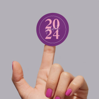 Sello para sobres moderno y elegante de graduación