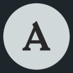 Sello para sobres monograma personalizado<br><div class="desc">Se trata de monogramas muy bien impresos y personalizados que se pueden personalizar para su día especial. Esto es mejor para invitaciones de boda,  tarjetas RSVP y otros productos que coincidan con este diseño.</div>