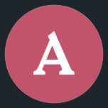 Sello para sobres monograma personalizado<br><div class="desc">Se trata de monogramas muy bien impresos y personalizados que se pueden personalizar para su día especial. Esto es mejor para invitaciones de boda,  tarjetas RSVP y otros productos que coincidan con este diseño.</div>