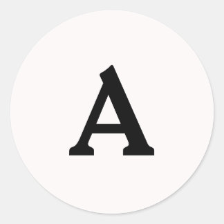 Sello para sobres monograma personalizado