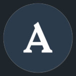 Sello para sobres monograma personalizado<br><div class="desc">Se trata de monogramas muy bien impresos y personalizados que se pueden personalizar para su día especial. Esto es mejor para invitaciones de boda,  tarjetas RSVP y otros productos que coincidan con este diseño.</div>