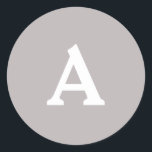 Sello para sobres monograma personalizado<br><div class="desc">Se trata de monogramas muy bien impresos y personalizados que se pueden personalizar para su día especial. Esto es mejor para invitaciones de boda,  tarjetas RSVP y otros productos que coincidan con este diseño.</div>