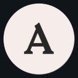 Sello para sobres monograma personalizado<br><div class="desc">Se trata de monogramas muy bien impresos y personalizados que se pueden personalizar para su día especial. Esto es mejor para invitaciones de boda,  tarjetas RSVP y otros productos que coincidan con este diseño.</div>