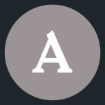 Sello para sobres monograma personalizado<br><div class="desc">Se trata de monogramas muy bien impresos y personalizados que se pueden personalizar para su día especial. Esto es mejor para invitaciones de boda,  tarjetas RSVP y otros productos que coincidan con este diseño.</div>