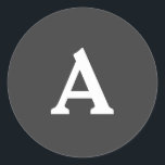 Sello para sobres monograma personalizado<br><div class="desc">Se trata de monogramas muy bien impresos y personalizados que se pueden personalizar para su día especial. Esto es mejor para invitaciones de boda,  tarjetas RSVP y otros productos que coincidan con este diseño.</div>