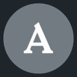 Sello para sobres monograma personalizado<br><div class="desc">Se trata de monogramas muy bien impresos y personalizados que se pueden personalizar para su día especial. Esto es mejor para invitaciones de boda,  tarjetas RSVP y otros productos que coincidan con este diseño.</div>