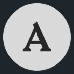 Sello para sobres monograma personalizado<br><div class="desc">Se trata de monogramas muy bien impresos y personalizados que se pueden personalizar para su día especial. Esto es mejor para invitaciones de boda,  tarjetas RSVP y otros productos que coincidan con este diseño.</div>