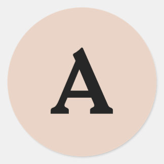 Sello para sobres monograma personalizado