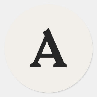 Sello para sobres monograma personalizado