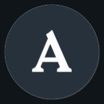 Sello para sobres monograma personalizado<br><div class="desc">Se trata de monogramas muy bien impresos y personalizados que se pueden personalizar para su día especial. Esto es mejor para invitaciones de boda,  tarjetas RSVP y otros productos que coincidan con este diseño.</div>