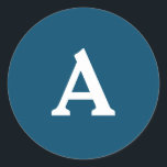 Sello para sobres monograma personalizado<br><div class="desc">Se trata de monogramas muy bien impresos y personalizados que se pueden personalizar para su día especial. Esto es mejor para invitaciones de boda,  tarjetas RSVP y otros productos que coincidan con este diseño.</div>