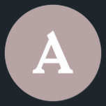 Sello para sobres monograma personalizado<br><div class="desc">Se trata de monogramas muy bien impresos y personalizados que se pueden personalizar para su día especial. Esto es mejor para invitaciones de boda,  tarjetas RSVP y otros productos que coincidan con este diseño.</div>