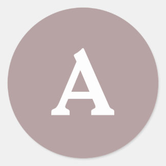 Sello para sobres monograma personalizado