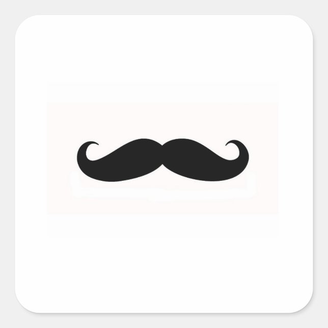 Sello para sobres Mustache (Anverso)
