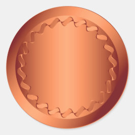 Sello para sobres naranja