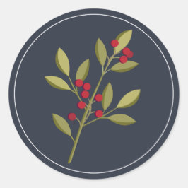 Sello para sobres navideño Berry Merry