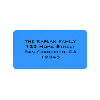 Sello para sobres negro azul Zachary