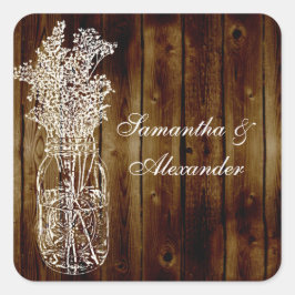 Sello para sobres o Favor de Estampado de Jar Maso