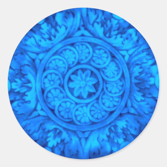 Sello para sobres Ornate Pegatina (Anverso)